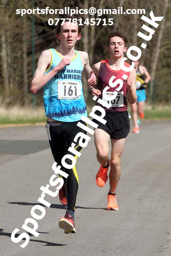 Graded 5k, 2021 Middlesbrough Endeavour Graded 5k, Middlesbrough, Sunday, April 11th. Photo: David T. Hewitson/Sports for All Pics